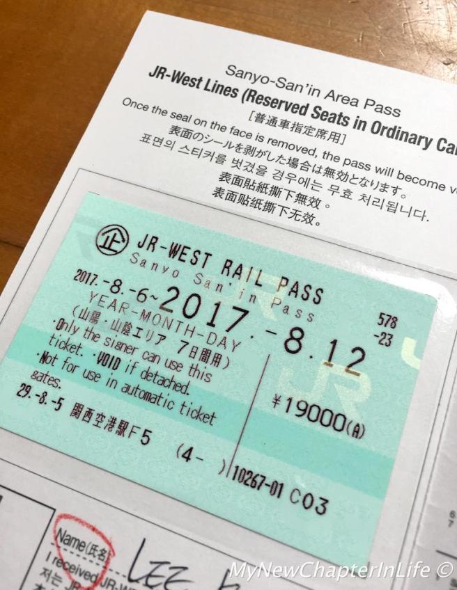 JR-West Rail Pass - Sanyo-San'in Area (7-Day)